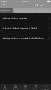 Bible Française Société screenshot 2