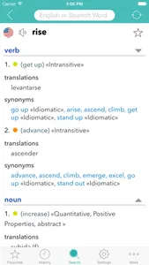 English Spanish Dictionary L. screenshot 2