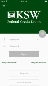 KSW FCU Mobile Banking screenshot 0