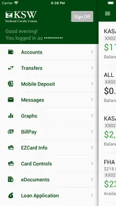 KSW FCU Mobile Banking screenshot 1