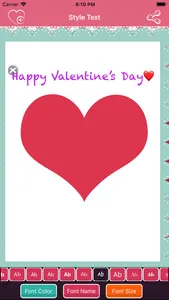 Valentine Greeting screenshot 4