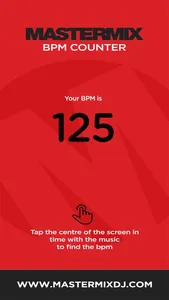 BPM Counter Mastermix screenshot 1