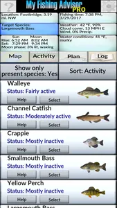 My Fishing Advisor screenshot 1