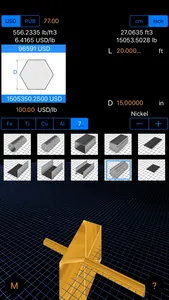 Metal Weight & Cost Calculator screenshot 3