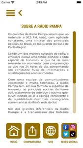 Rádio Pampa - 97,5 FM screenshot 1