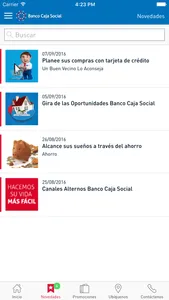 Banco Caja Social Móvil screenshot 1