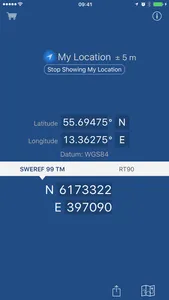 Swedish Coordinates screenshot 1