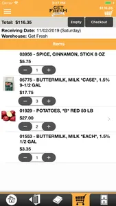 Get Fresh Produce Checkout screenshot 3