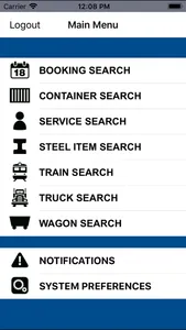 FreightWeb Mobile screenshot 1