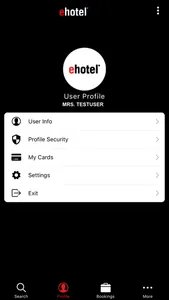 ehotel® hotel booking platform screenshot 2