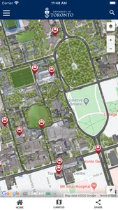 U of T Map screenshot 5