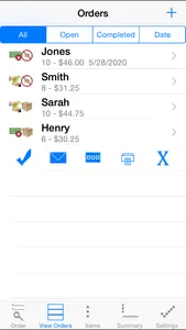 RecordOrders screenshot 1