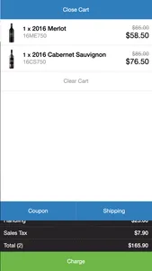 WineDirect POS screenshot 1