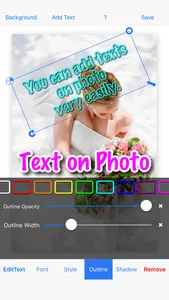 Text on Photo screenshot 1