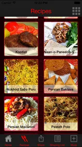 Persian Food Recipes screenshot 2