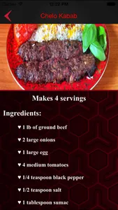 Persian Food Recipes screenshot 4