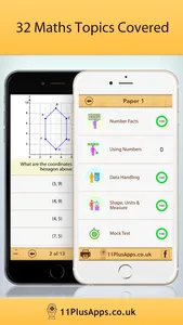 11+ Maths Practice Papers Lite screenshot 1