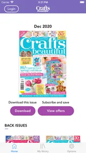 Crafts Beautiful Magazine screenshot 0