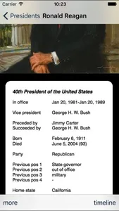 Presidents of USA screenshot 2