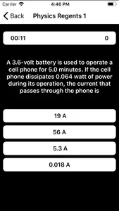 NYS Physics Regents Prep screenshot 1