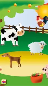 Farm Animals: Learn and Colour screenshot 2