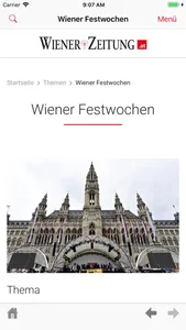 Wiener Zeitung - WZ Mobile screenshot 2