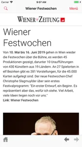 Wiener Zeitung - WZ Mobile screenshot 3