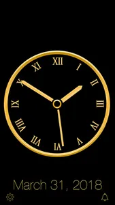 Gold Luxury Clock screenshot 6