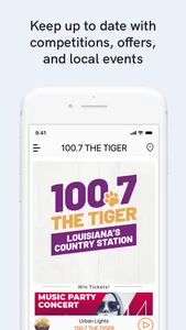 100.7 THE TIGER screenshot 2