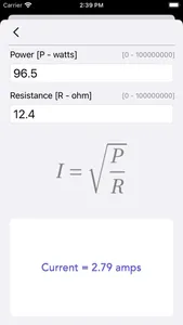 Ohm Law Calculator screenshot 5