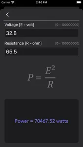 Ohm Law Calculator screenshot 9