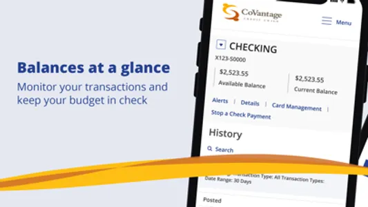 CoVantage Credit Union screenshot 1