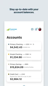 Elevations Credit Union screenshot 1