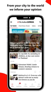 Indian Express News + Epaper screenshot 0