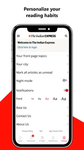 Indian Express News + Epaper screenshot 4