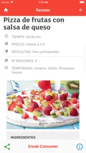 Recetas screenshot 1