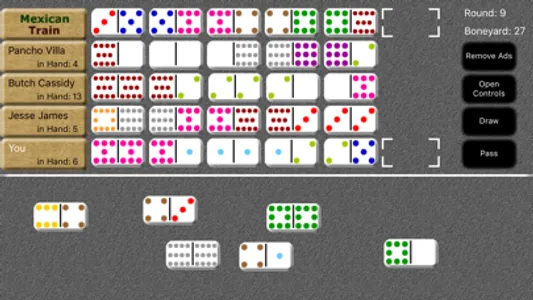 Mexican Train Dominoes screenshot 6