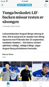 Avesta Tidning screenshot 1