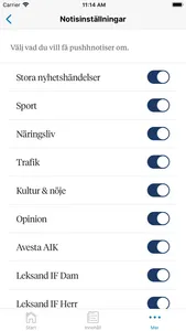 Avesta Tidning screenshot 2