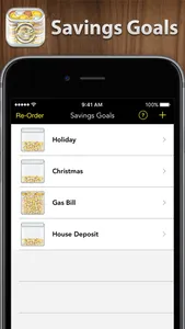 Savings Goals Pro screenshot 0