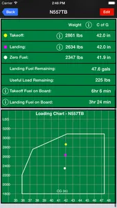 Socata TB Weight and Balance screenshot 2