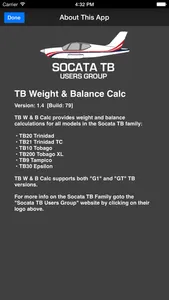 Socata TB Weight and Balance screenshot 3