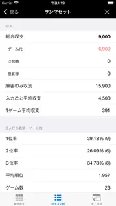 麻雀収支帳 screenshot 8