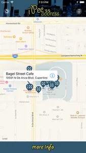 iPee Address - Restroom Finder screenshot 1