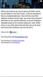 iPee Address - Restroom Finder screenshot 4