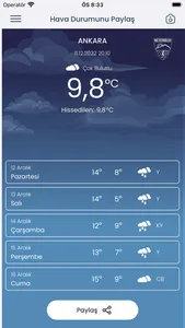 Hava Durumu Meteoroloji screenshot 9