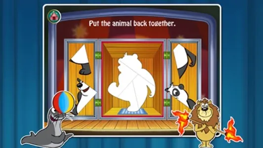 Animal Preschool! Circus screenshot 1