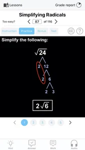 Intermediate Algebra screenshot 2