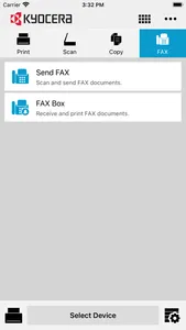 KYOCERA Mobile Print screenshot 3