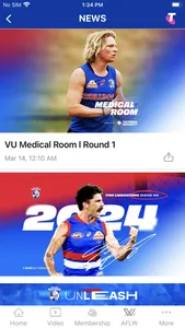 Western Bulldogs Official App screenshot 1